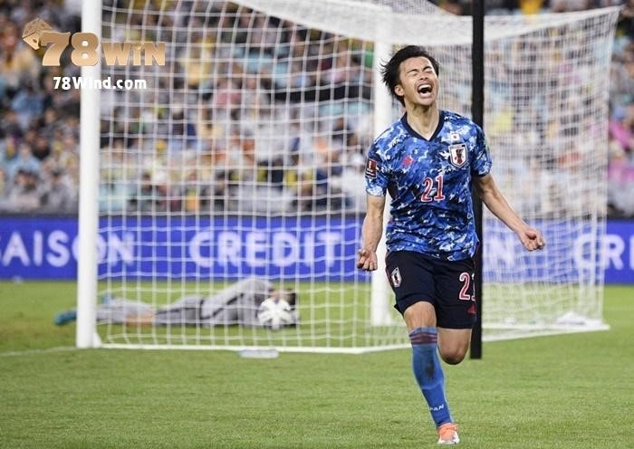 Trong những phút cuối trận, Kaoru Mitoma đã đem về bàn thắng cho tuyển Nhật