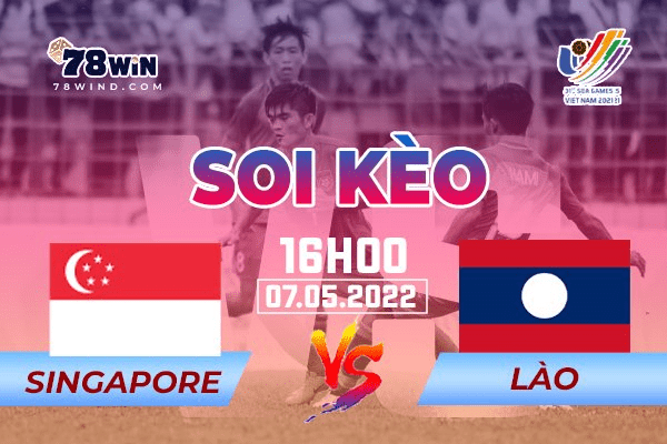 Soi kèo U23 Singapore vs U23 Lào 16h ngày 07/05/2022 