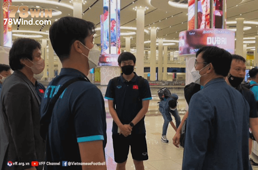 Các trao đổi từ ban lãnh đạo đoàn U23 Việt Nam