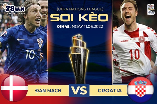 Soi kèo Đan Mạch vs Croatia, 1h45 ngày 11/06/2022