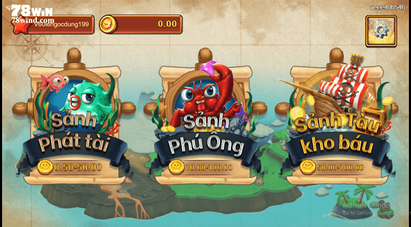 Fa Chai – một trong những sảnh game bắn cá đổi thưởng 78win