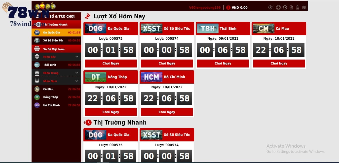 Game xổ số online GPI Viet Lottery