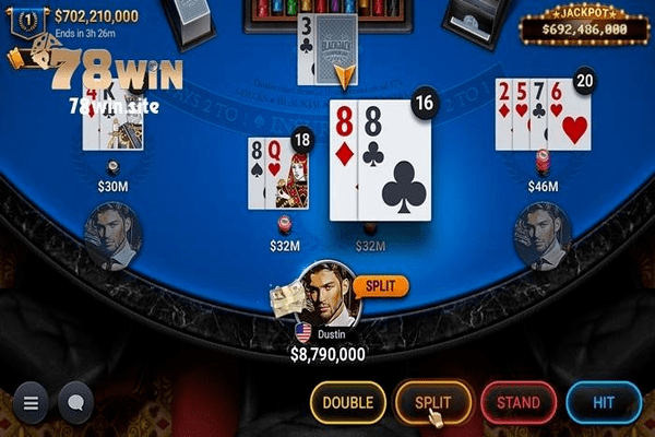 Khi chơi Blackjack online tại 78win, bạn cần nắm rõ luật chơi