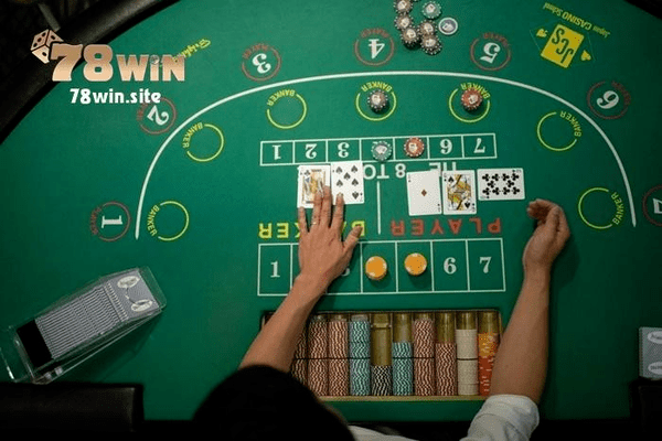 Trong game baccarat của nhà cái 78win, bạn sẽ tìm được rất nhiều cửa cược