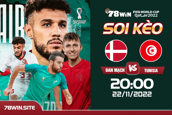 Soi kèo Đan Mạch vs Tunisia, 20h ngày 22/11/2022 