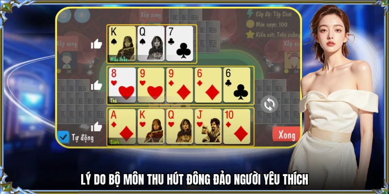 Lý do bộ môn thu hút đông đảo người yêu thích